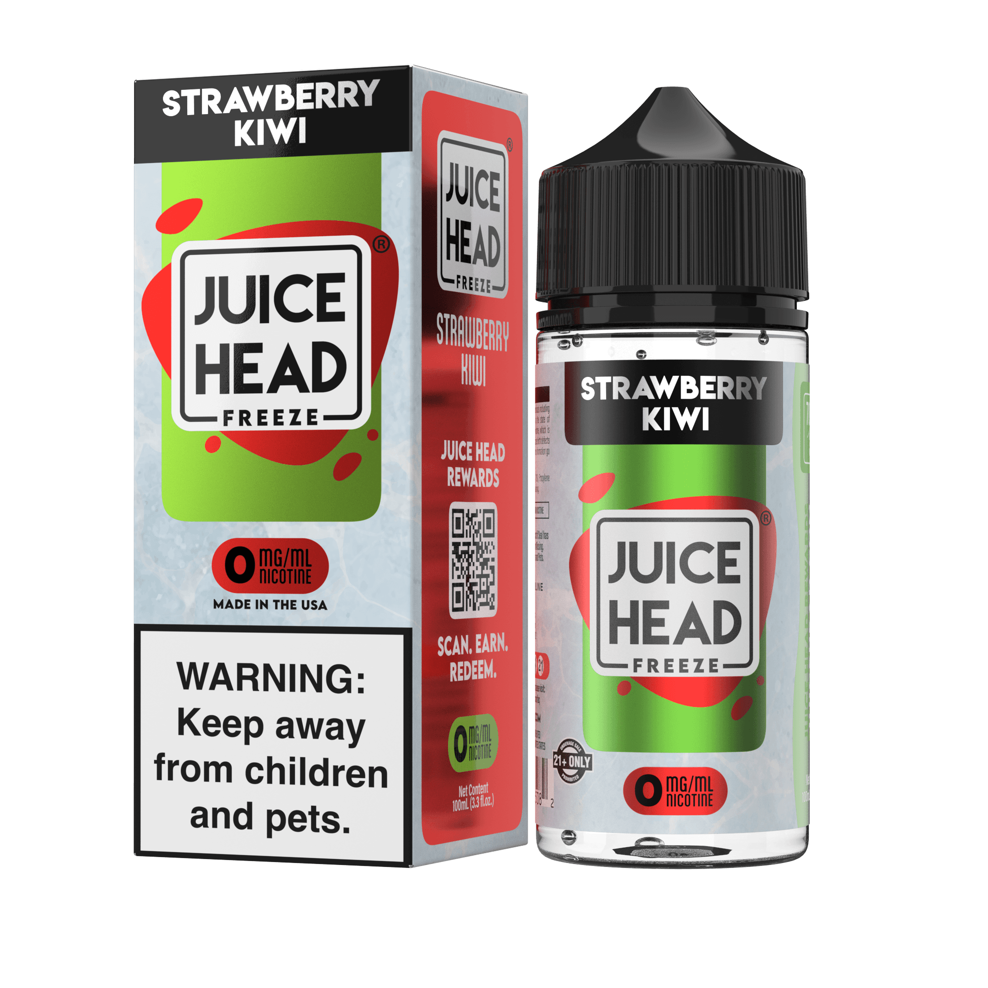Juice Head Freeze - Strawberry Kiwi 100ML