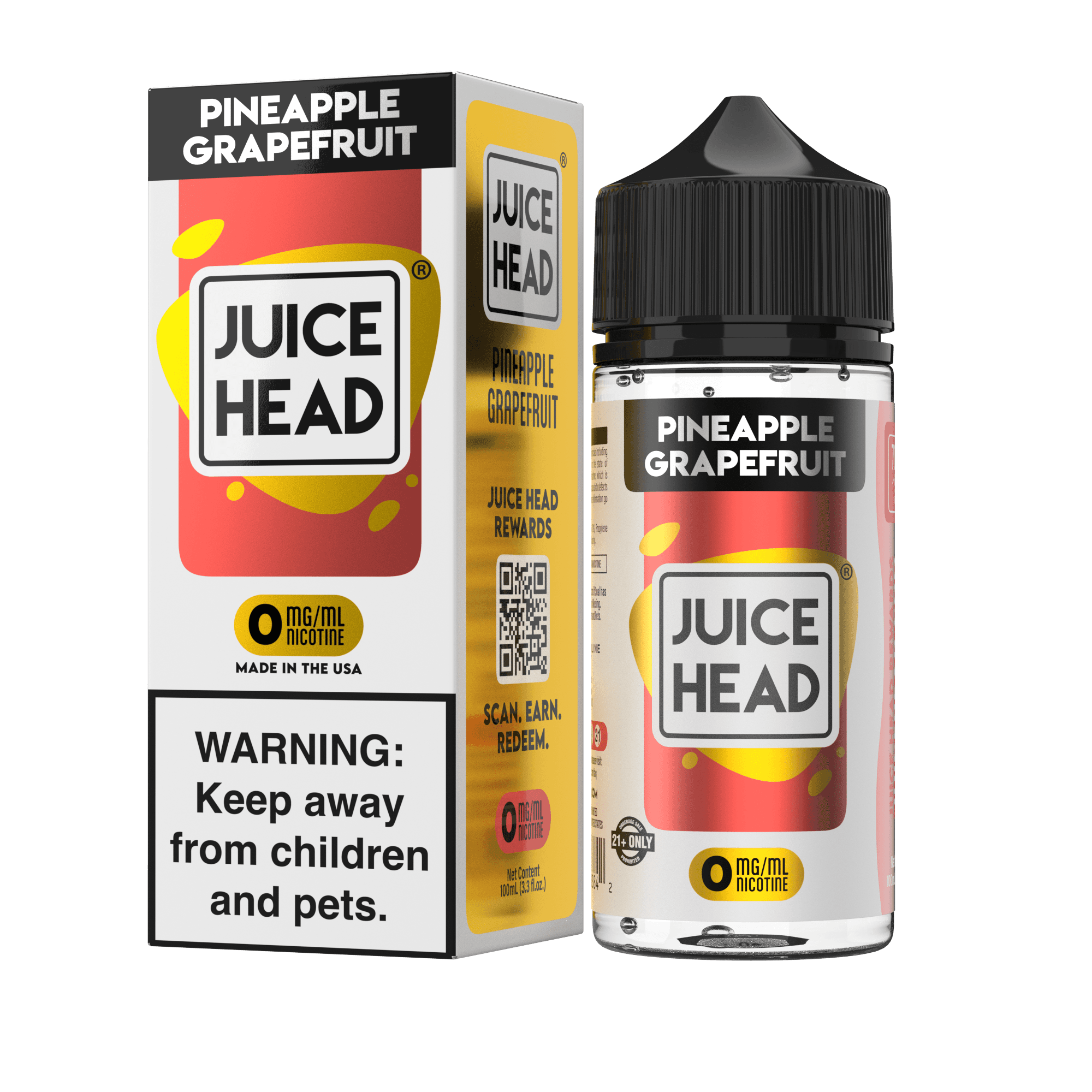 Juice Head - Pineapple Grapefruit 100ML 3mg
