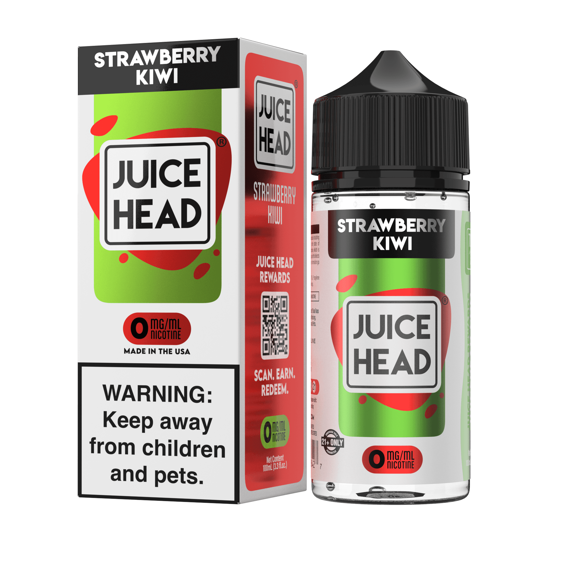 Juice Head - Strawberry Kiwi 100ML 6mg